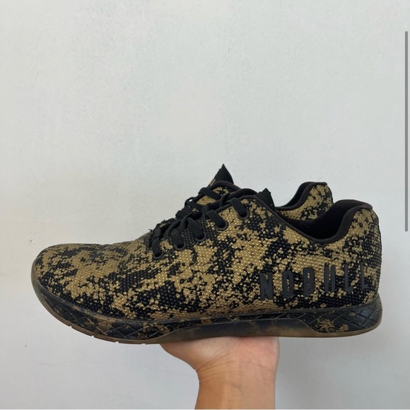 NOBULL Other - NOBULL Men's Pride Trainer Sneaker Black Gold Splatter 11 LIKE New used 5 times